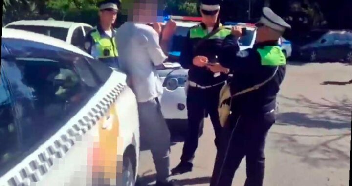 Пьяный водитель такси устроил погоню с полицией в Сочи