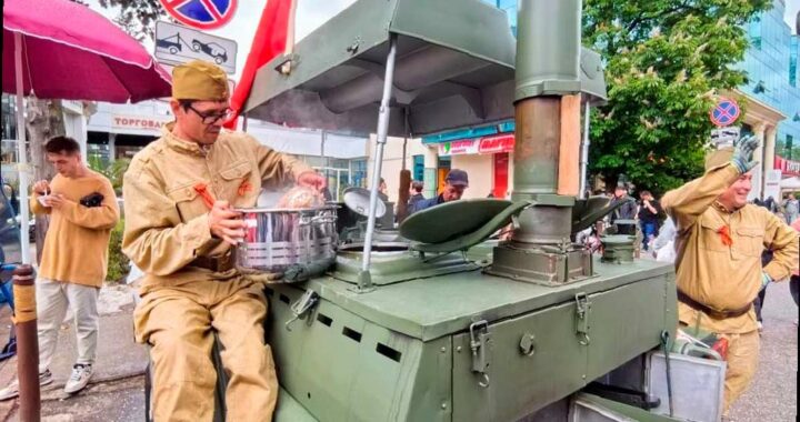 В День Победы в Сочи открыли полевые кухни