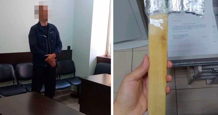 В Сочи арестовали мужчину, угрожавшего бутафорским топором
