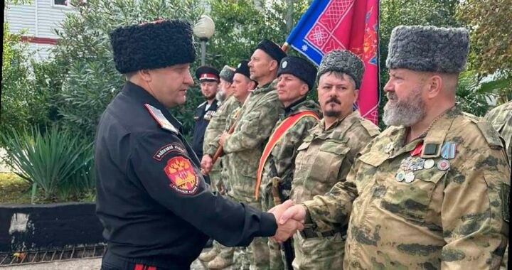 В Сочи проходят военно-полевые сборы Черноморского казачьего полка