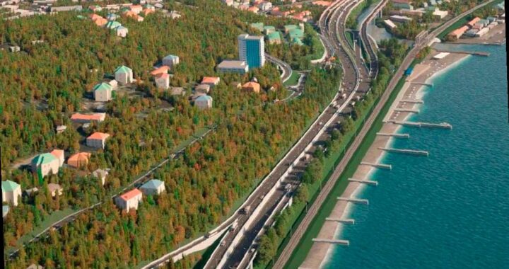 Возведение разворотной петли на обходе Адлера началось в Сочи