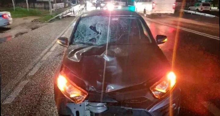 Утром в Дагомысе произошло ДТП с пешеходом