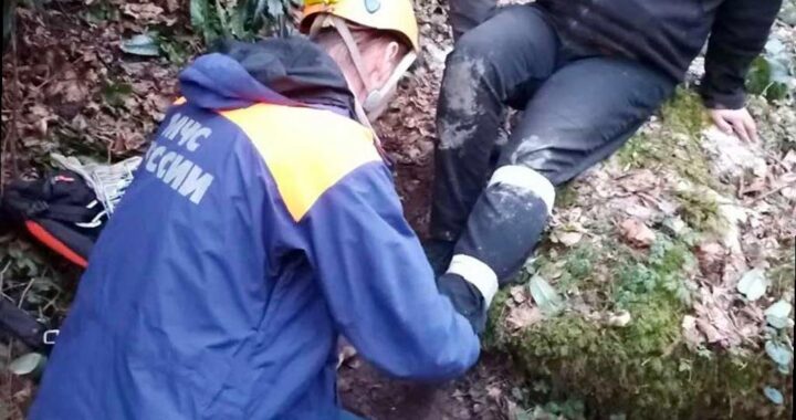 Туриста спасли из Агурского ущелья в Сочи