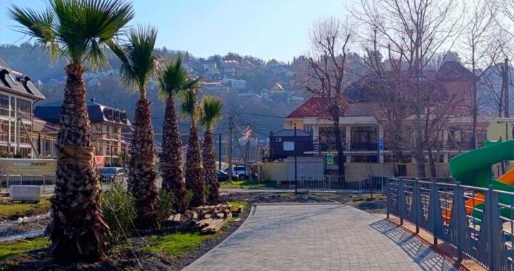 Сквер Тормахова в Сочи преобразят к весне