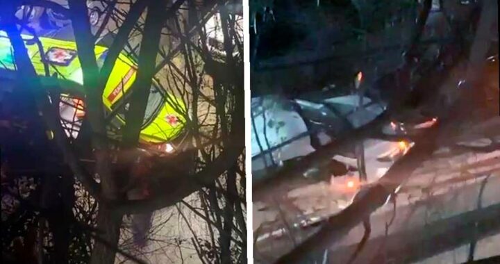 Две машины столкнулись в центре Сочи