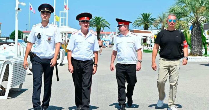 Казаки в Сочи провели почти 40 тысяч патрульных выходов