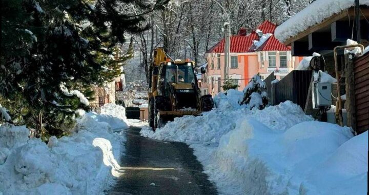 Сильный дождь и снег ожидаются в Сочи 8-9 февраля